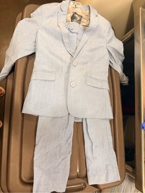 Appaman Light Blue Boys' Dress Suit Set size 5